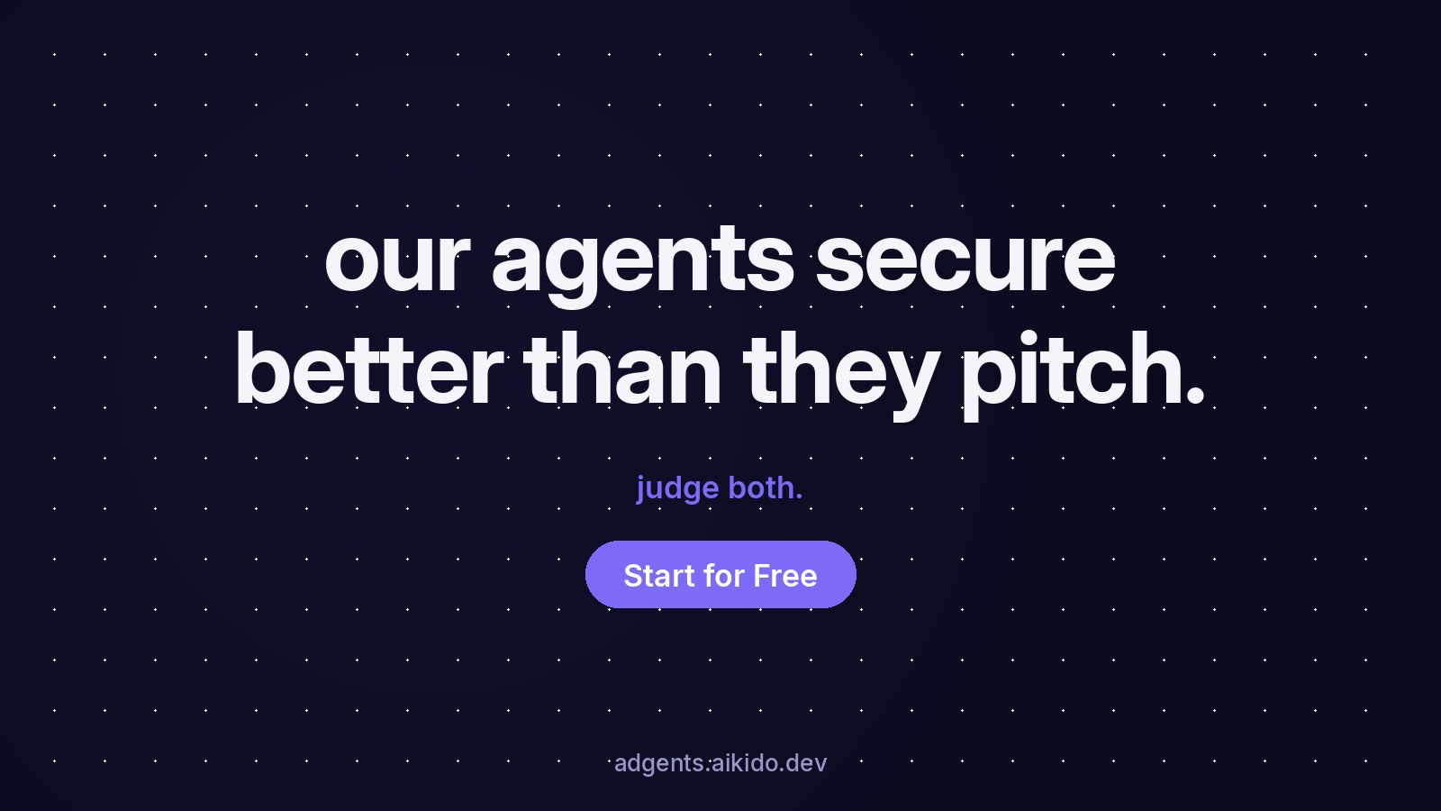 Works hub landing: our agents secure better than they pitch